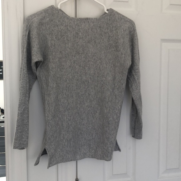 Grey sweater, wool, cashmere, silk - Picture 3 of 3